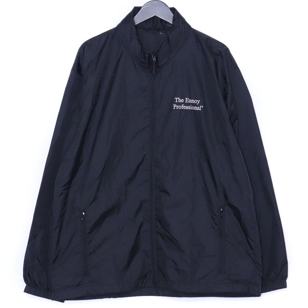 ENNOY PACKABLE NYLON JACKET Lサイズ ブラック SS22-BREN-JK-01