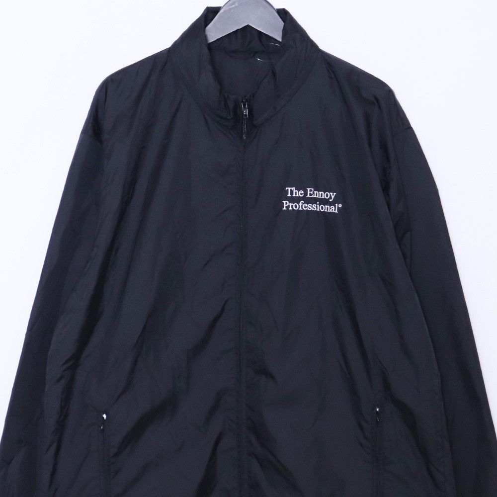 ENNOY PACKABLE NYLON JACKET Lサイズ ブラック SS22-BREN-JK-01