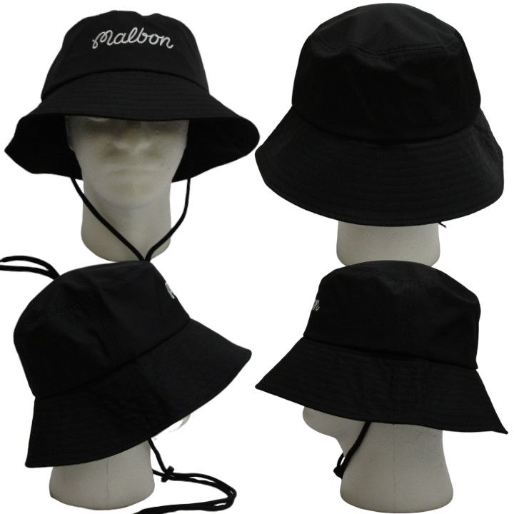malbon golf 限定バケットハット　新品　未使用 限定MALBON GOLF マルボン ゴルフ バケットハット 白