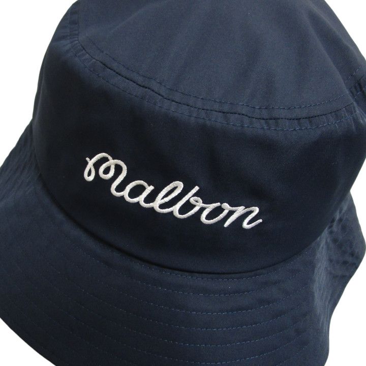 2025 Malbon Golf マルボンゴルフ ICON スクリプトロゴ バケットハット