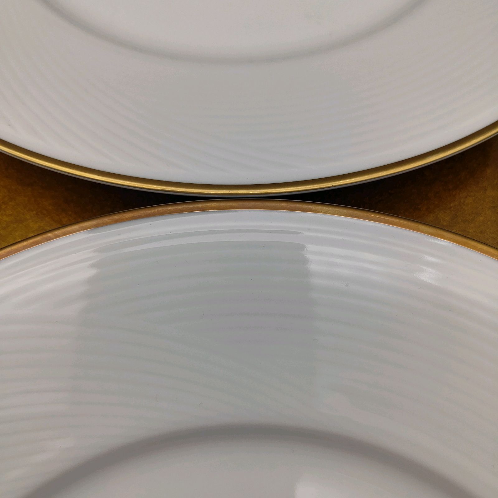 DANSKレアモデルディナー皿4枚セット DANSK Tapestries ディナープレート 4枚 セット ゴールドリム 電子