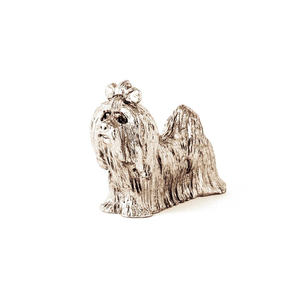 マルチーズ イギリス製 アート ドッグ フィギュア コレクション 