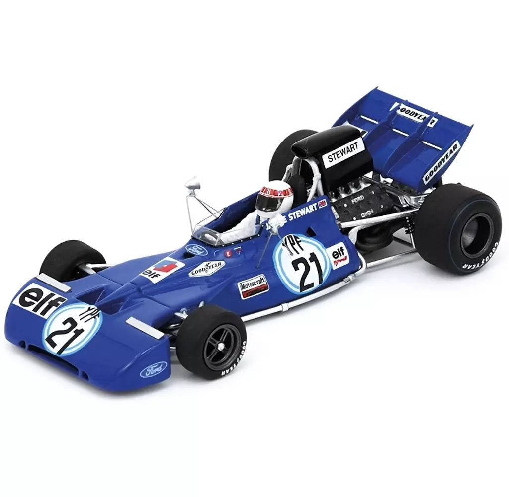 新品】ミニカー 1/43 Tyrrell 003 Winner Argentinian GP 1972 Jackie