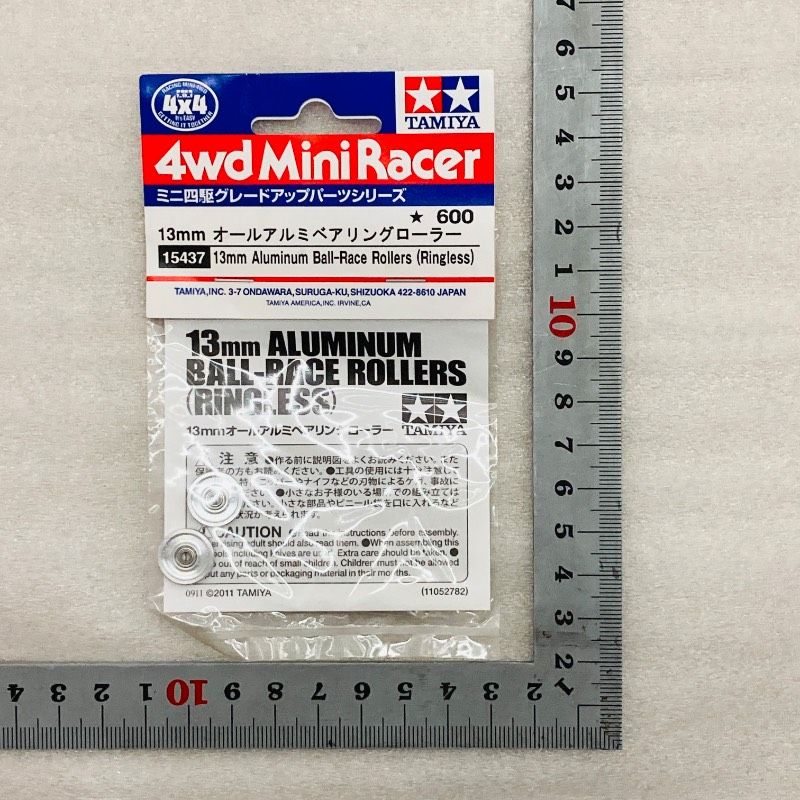 引退】タミヤ　ミニ四駆　ローラー　ベアリングまとめ売り タミヤ ミニ四駆グレードアップパーツ HG 17mmオールアルミベアリング
