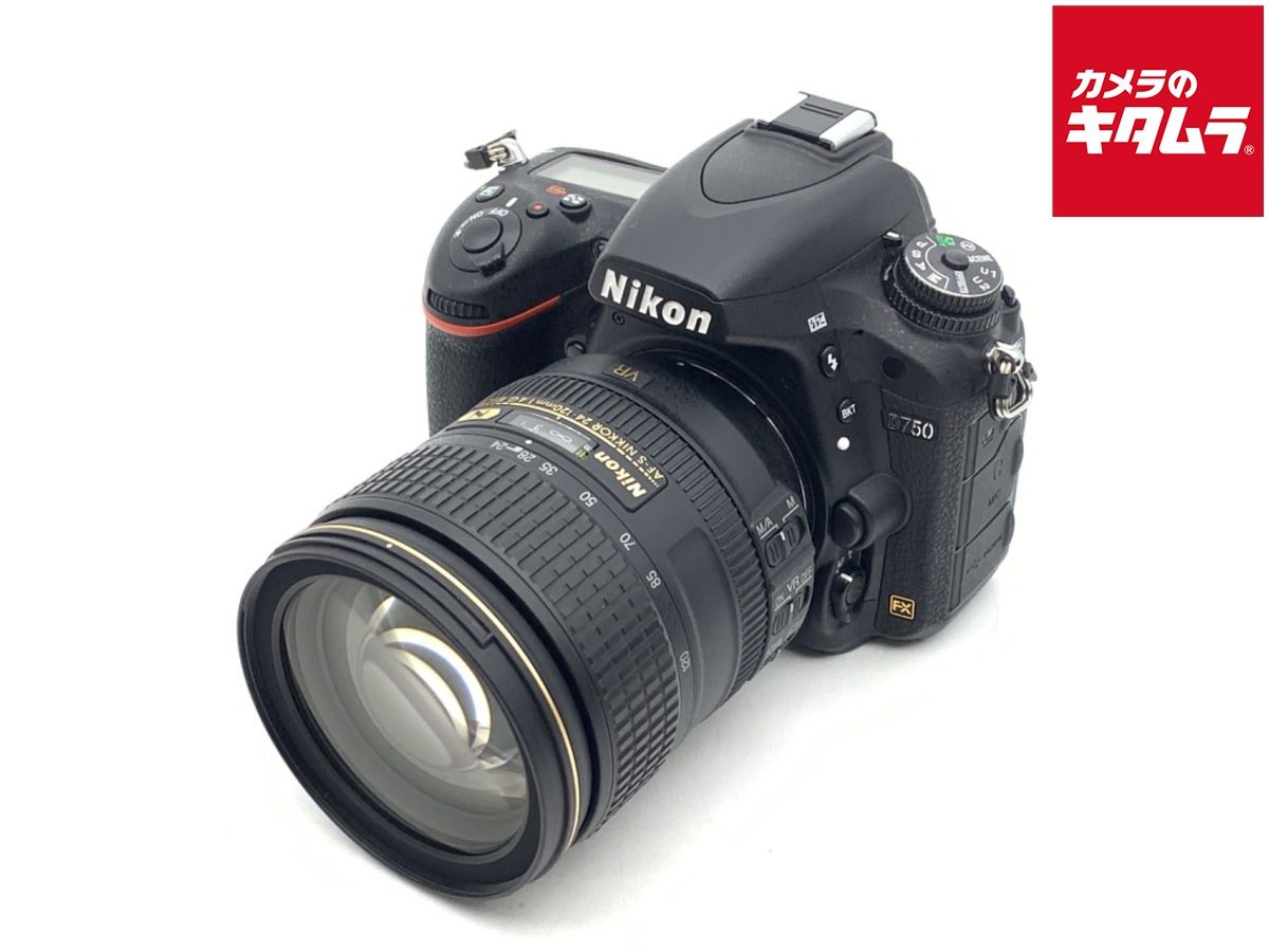 S数少！Nikon D750☆Wズームレンズ☆使いやすいフルサイズ機 S数少