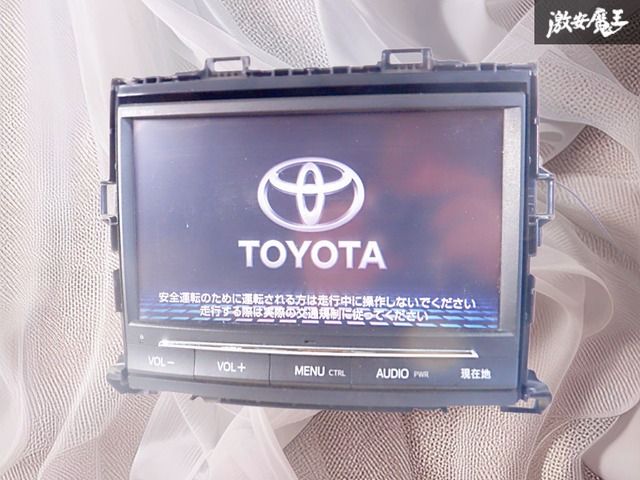 動作OK☆保証付】トヨタ純正 9インチ ナビ カーナビ NSZT-YA4T 20系