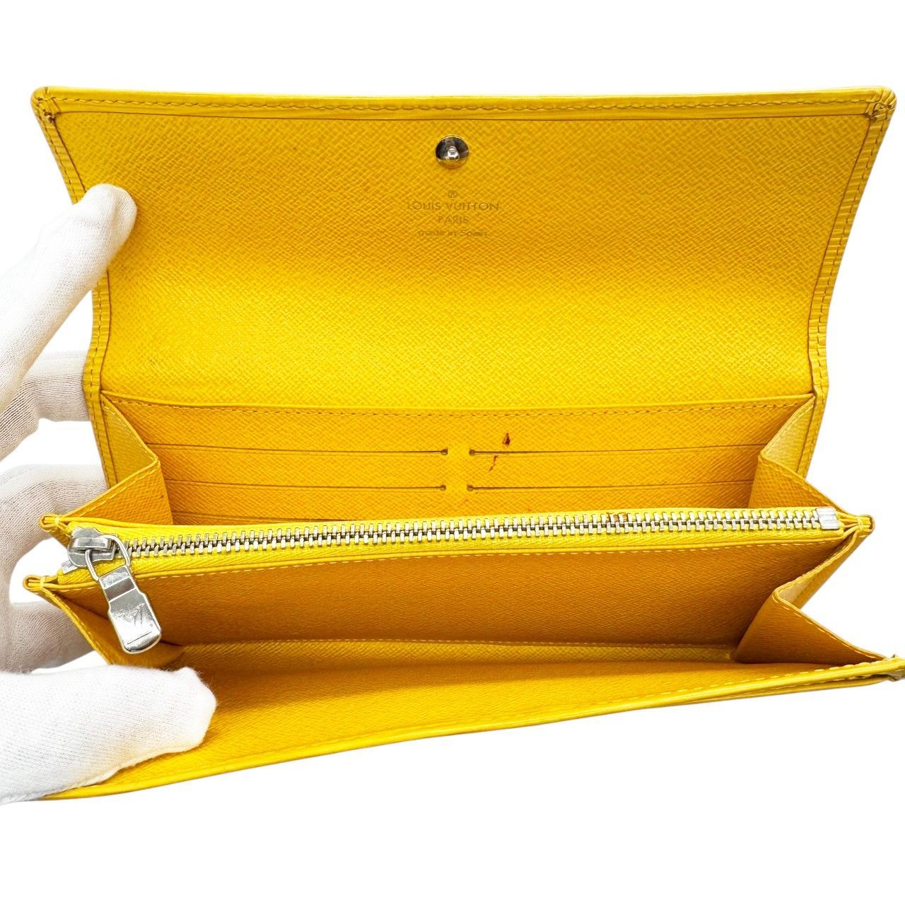 LOUIS VUTTON ルイヴィトン エピ 長財布 イエロー ポルトフォイユ