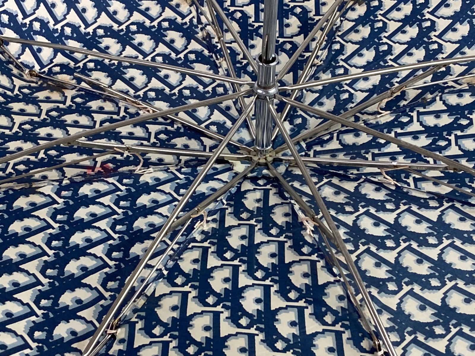 クリスチャンディオール Christian Dior 折りたたみ傘 雨傘 トロッター