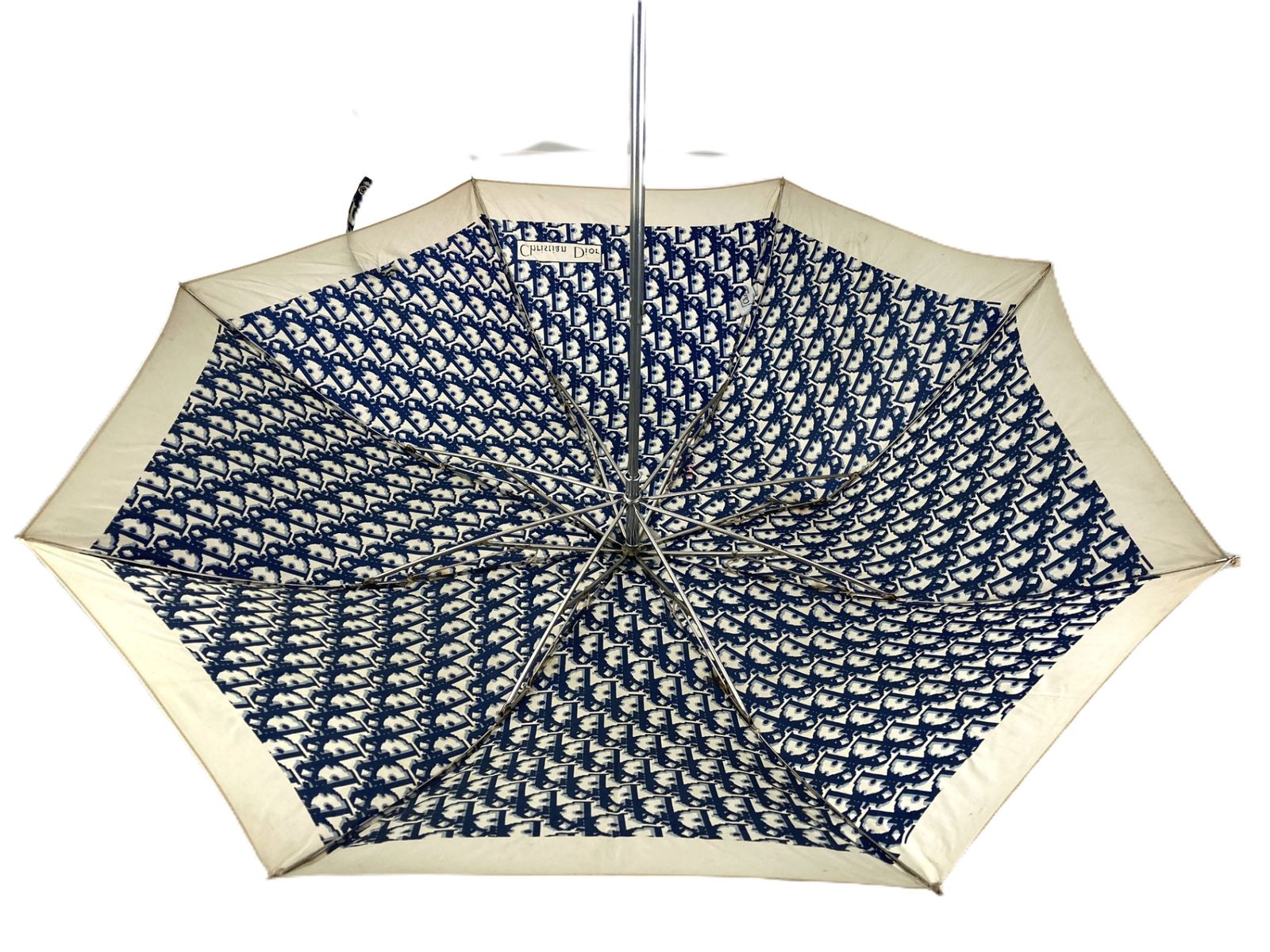 クリスチャンディオール Christian Dior 折りたたみ傘 雨傘 トロッター