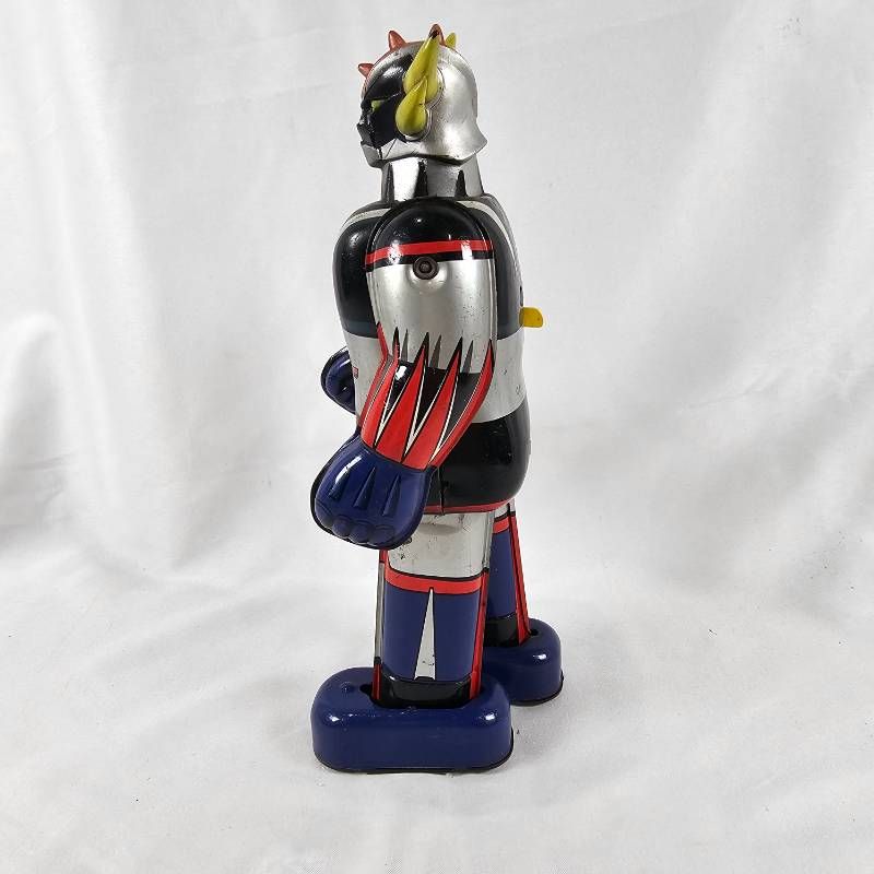 希少】グレンダイザー ブリキ ゼンマイ歩行 約22cm ポピー 当時物 動作