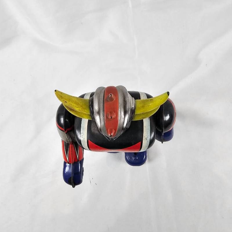 希少】グレンダイザー ブリキ ゼンマイ歩行 約22cm ポピー 当時物 動作