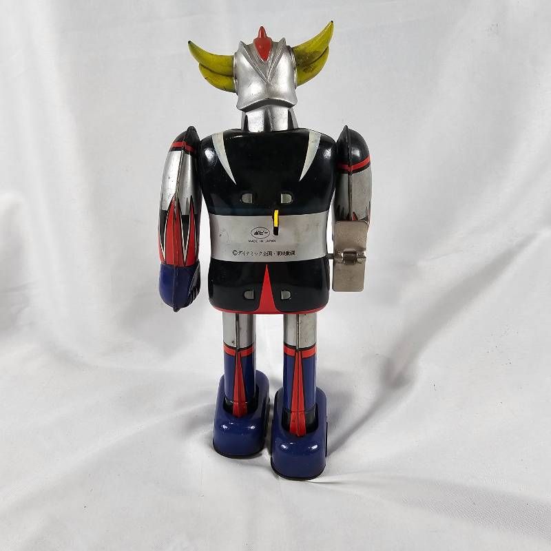 グレンダイザー　ポピー　UFOロボ ブリキ ゼンマイ歩行　当時物 希少】グレンダイザー ブリキ ゼンマイ歩行 約22cm ポピー 当時物 動作