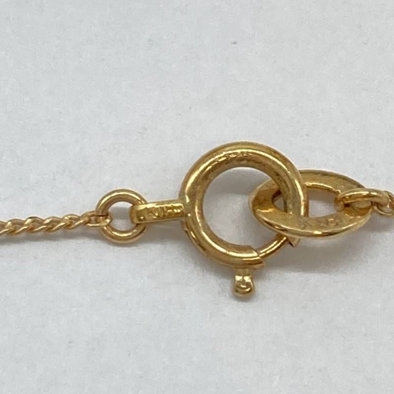 美品】K18 天然エメラルド ダイヤ スターネックレス 0.03ct - メルカリ