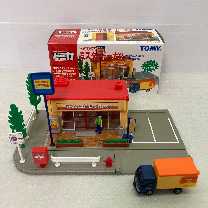 付属品完品】TOMY TOMICA トミカタウン 旧製品 ミスタードーナツ