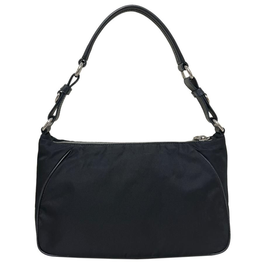 PRADA　セミショルダー　ワンショルダー　三角ロゴ　ナイロン　黒　バッグ PRADA プラダ バッグ セミショルダー ワンショルダー ミニハンド