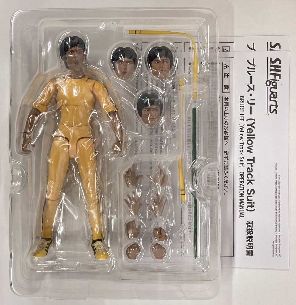 バンダイ S.H.Figuarts ブルース・リー (Yellow Track Suit)
