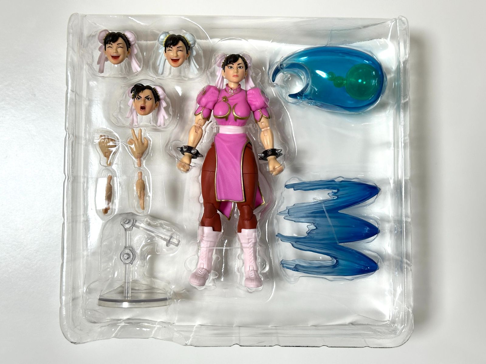 開封品 ストーリートファイターⅡ 春麗 青紫セット JADA TOYS