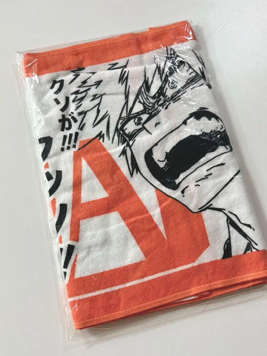 ヒロアカ ジャンプフェスタ 2018 ポジティブ 原画 タオル 爆豪 勝己