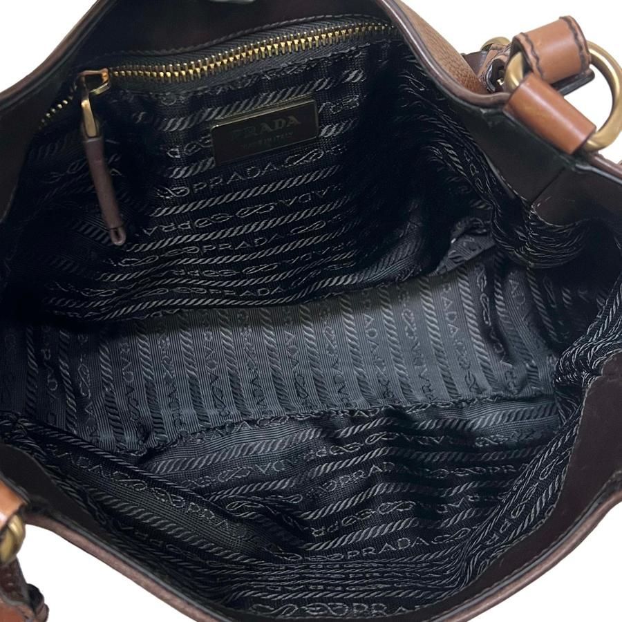 PRADA プラダ バッグ BR2672 セミショルダー サイドポケット 肩掛け