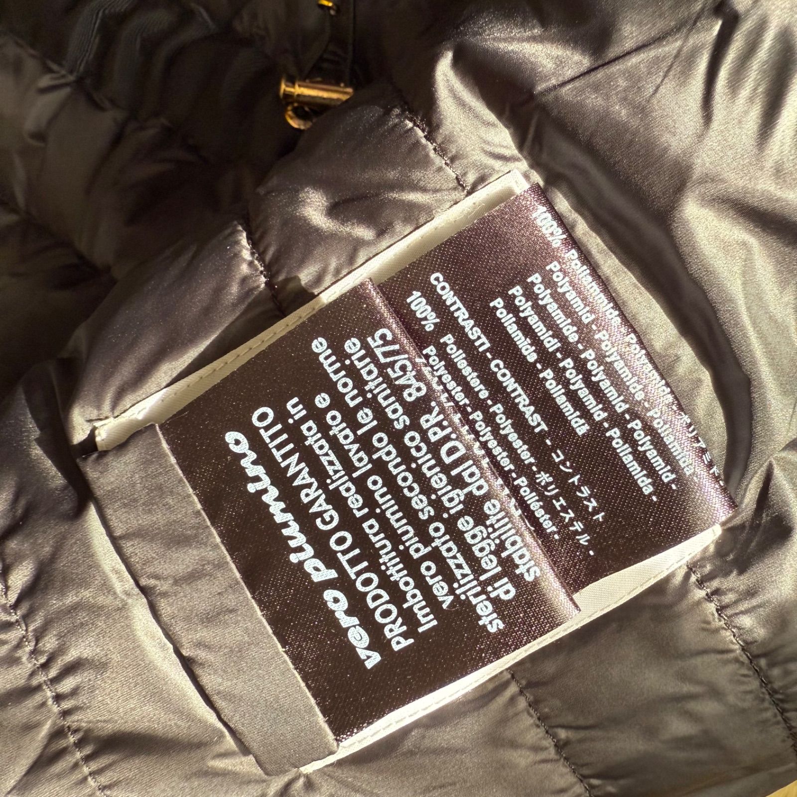 美品 MOORER社 JAN MAYEN ファー切替軽量ダウンコート 黒 フード