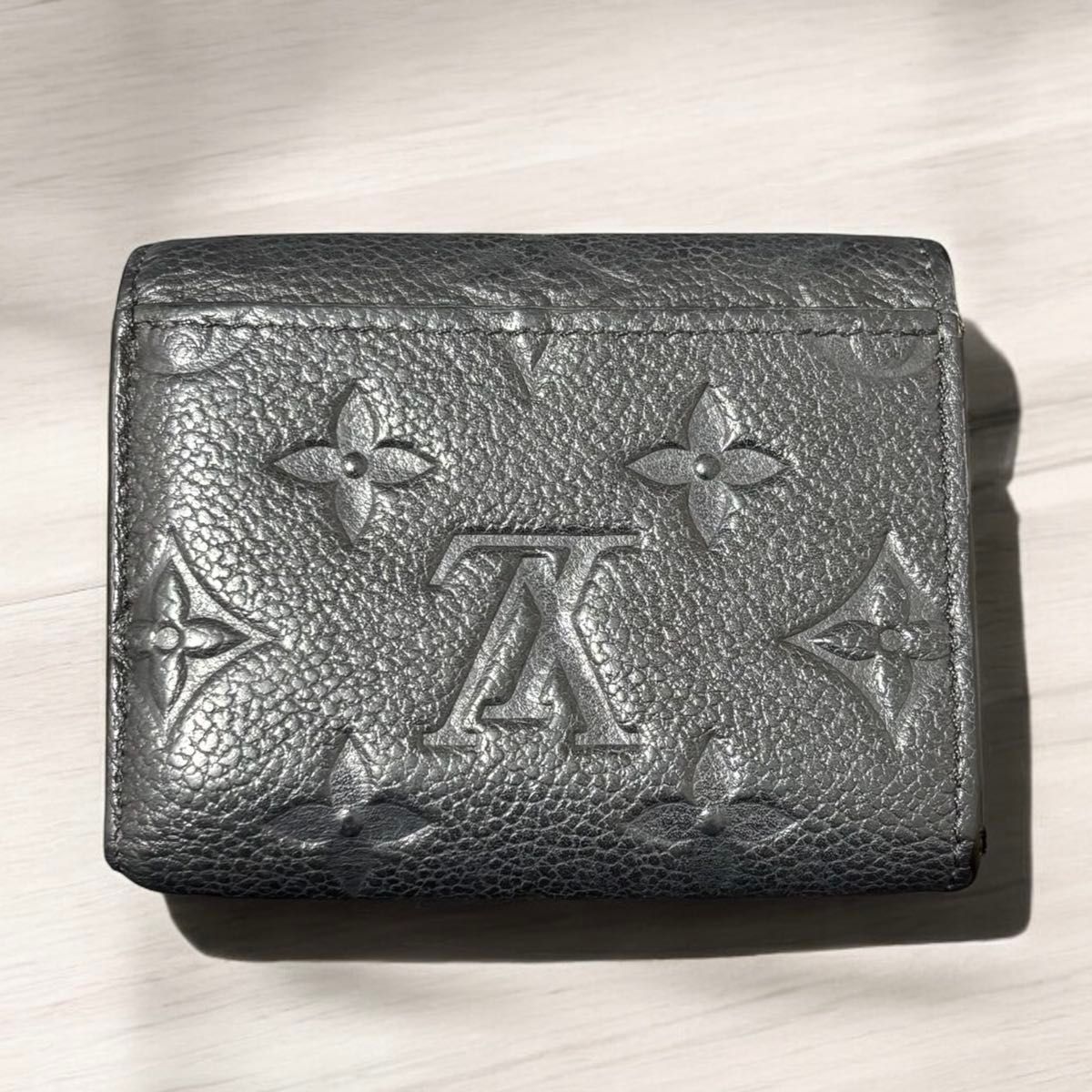 【極美品】IC搭載　ルイヴィトン アンプラント ポルトフォイユ ゾエ ノワール 超極美品】IC搭載 LOUIS VUITTON ルイヴィトン モノグラム アン