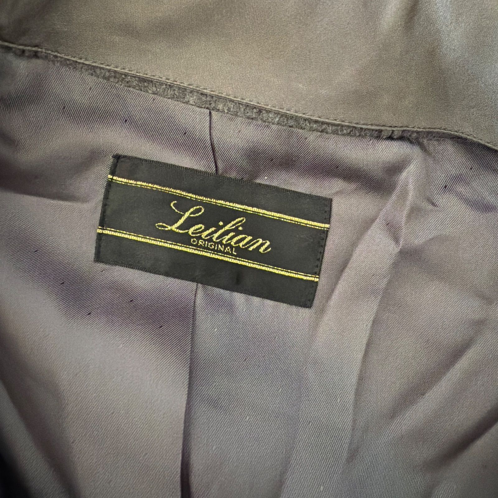 Z1624【美品】Leilian レリアン コート ロングコート 13プラス 大きい