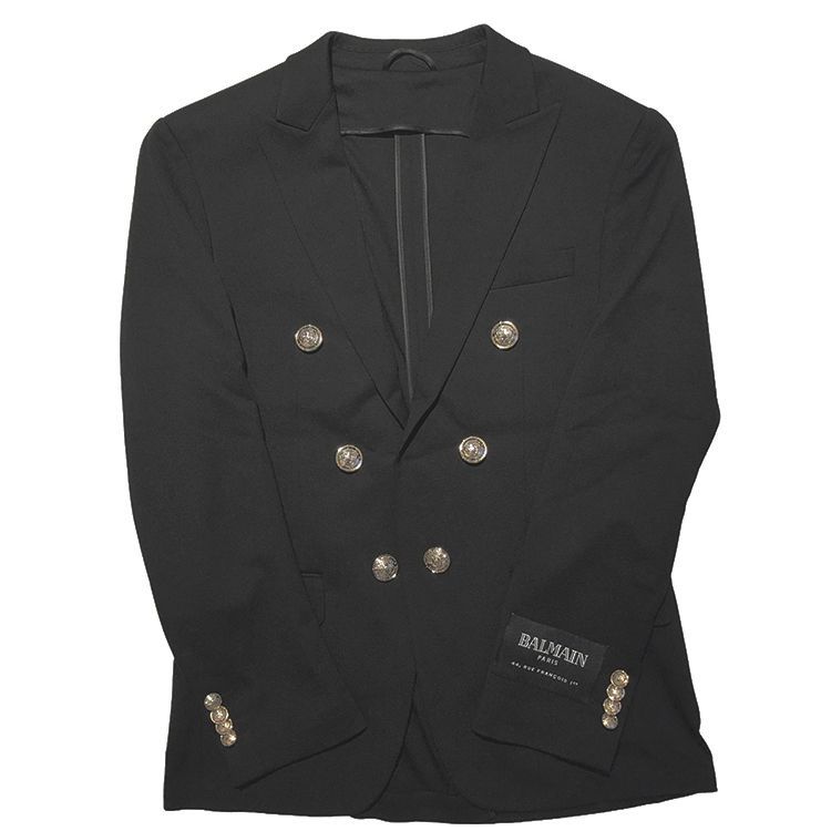 BALMAIN PARIS バルマン パリ メタルボタン テーラードジャケット size