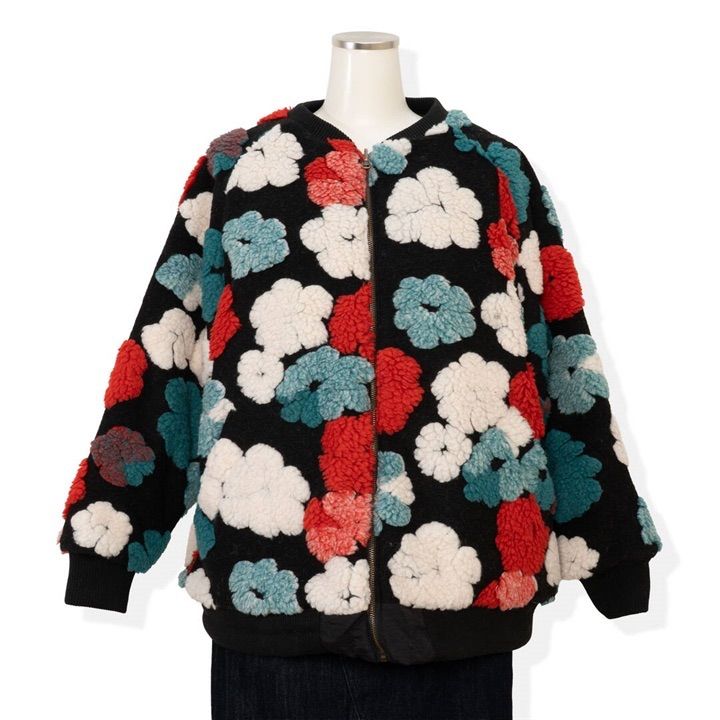 Lupilien】花柄ボア×キルティング 2WAYブルゾン リバーシブル - メルカリ