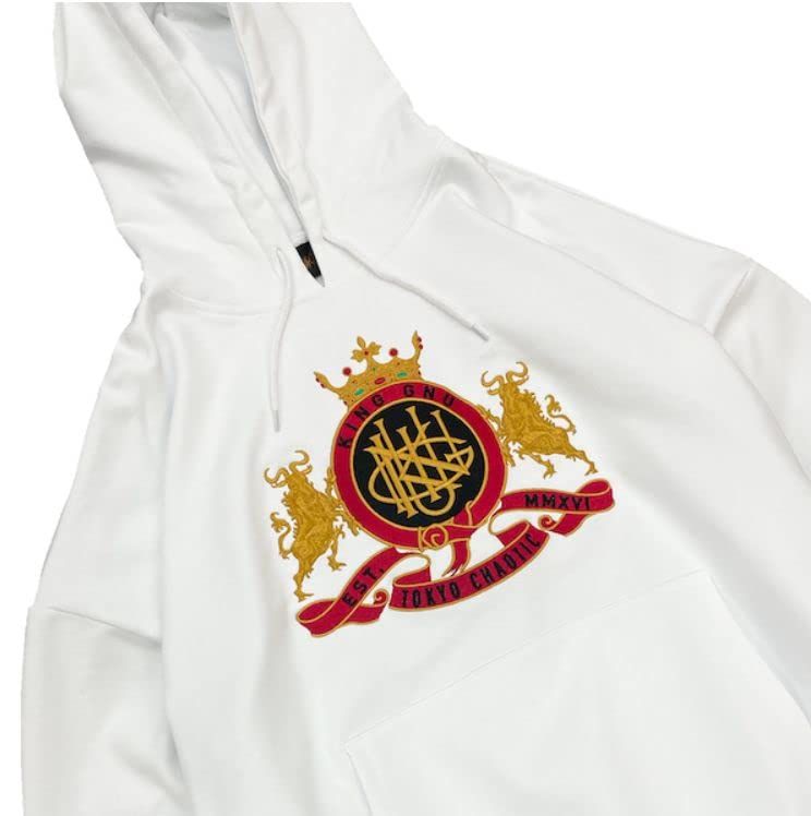 KING GNU（キングヌー）Live Tour 2022 CREST LOGO HOODIE パーカー