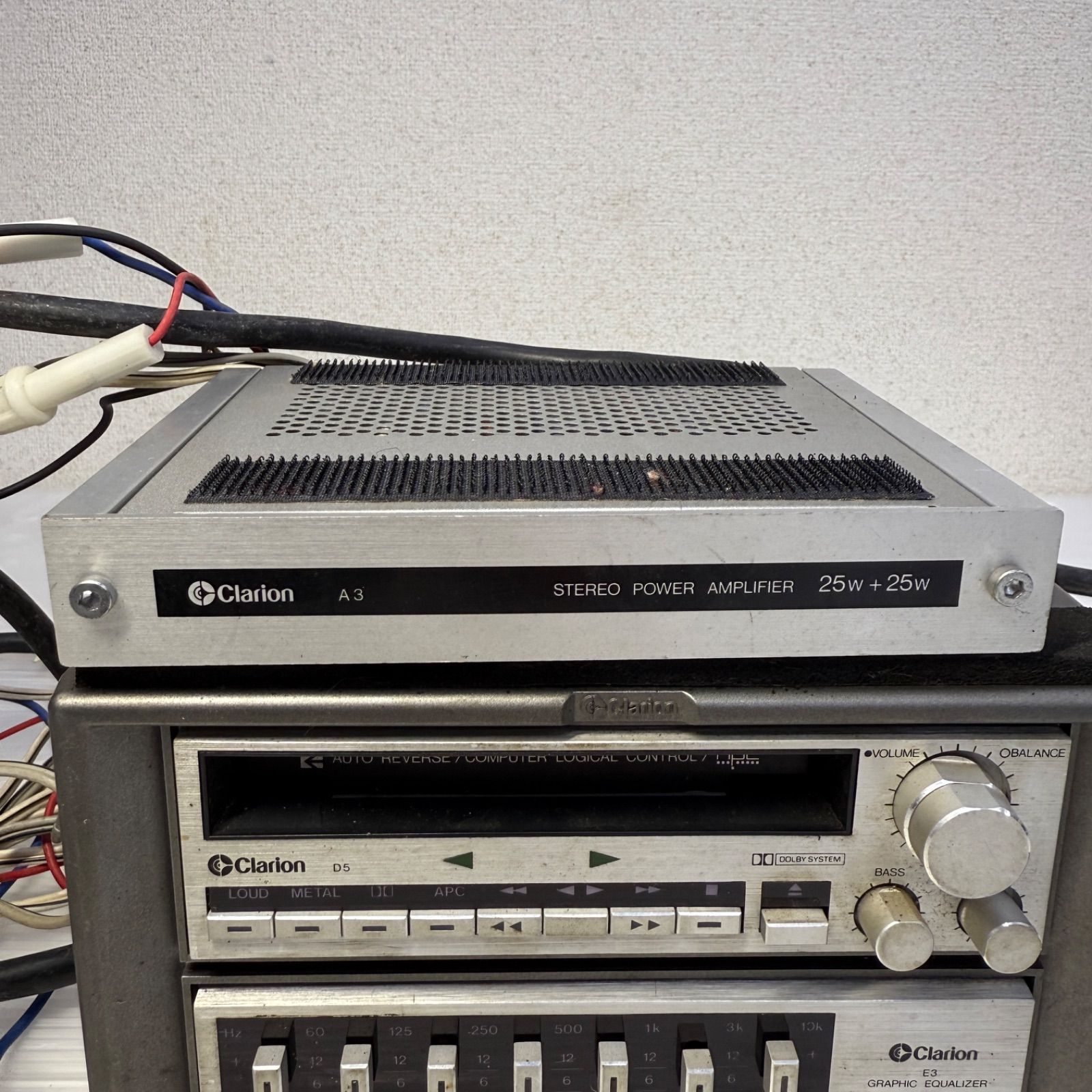 ☆クラリオン Clarion☆カセットテープデッキ GA-803A GD-805A GE-803A
