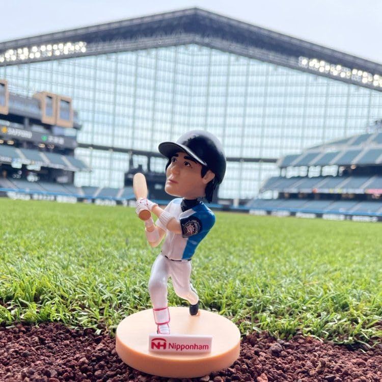 北海道日本ハムファイターズ ボブルヘッド（フィギュア）稲葉篤紀