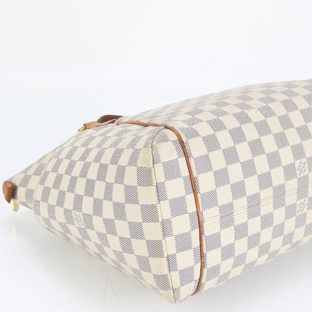 ルイヴィトン ダミエ アズール トータリー MM N51262 レザー トート