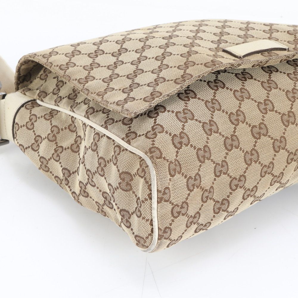 GUCCI グッチ GGキャンバス メッセンジャーバッグ 146236 保存袋付