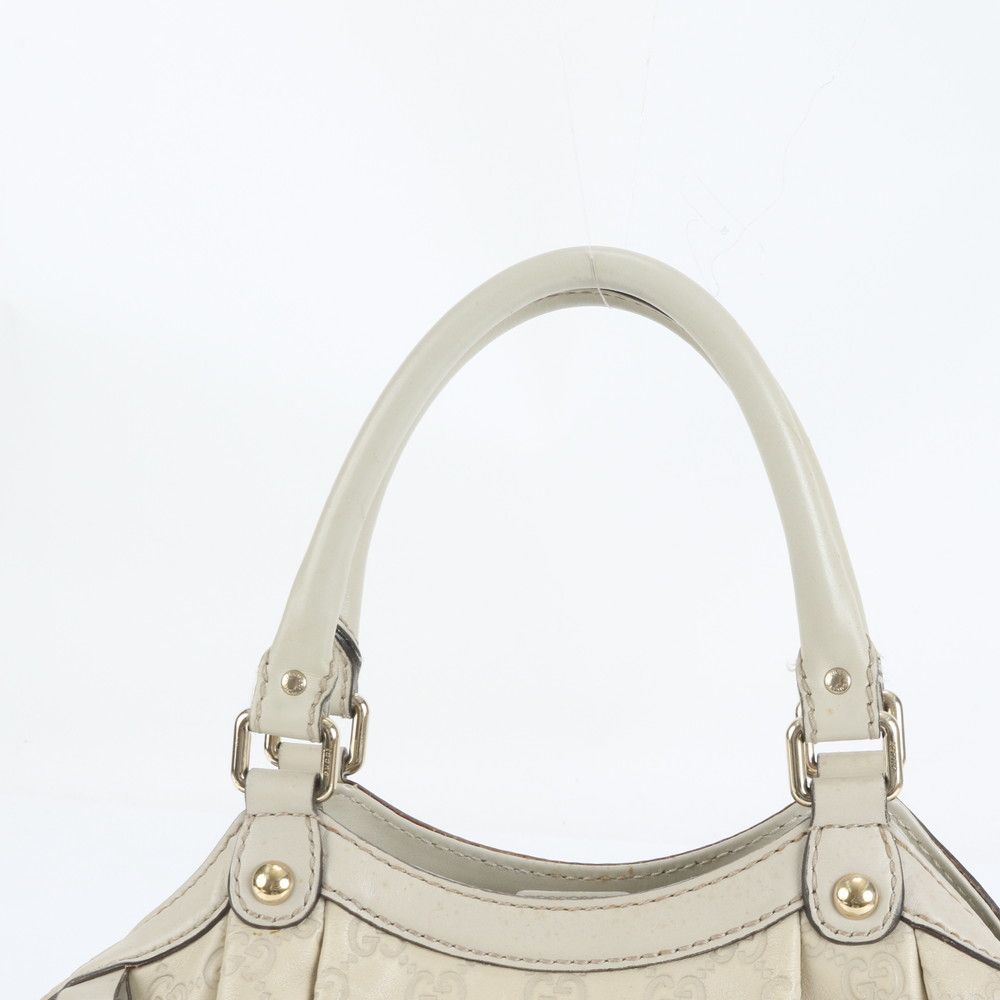 極美品 グッチ グッチシマ スーキー レザー トート バッグ 肩掛け