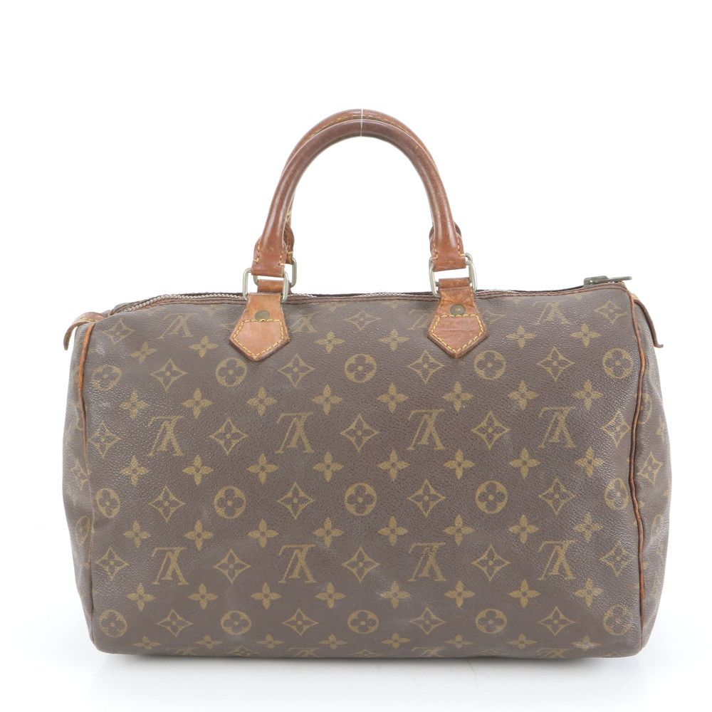 ルイヴィトン モノグラム スピーディ 35 ミニ ボストン M41524 レザー