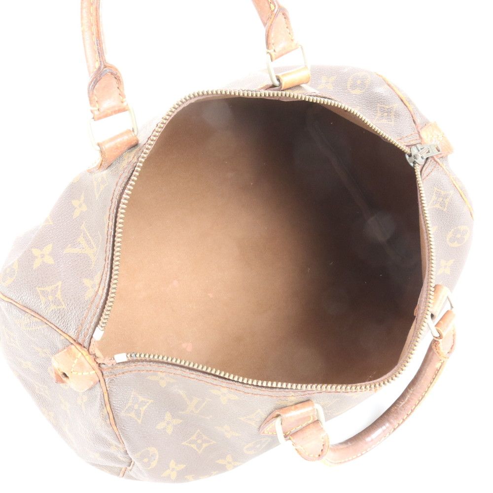 ルイヴィトン モノグラム スピーディ 35 ミニ ボストン M41524 レザー