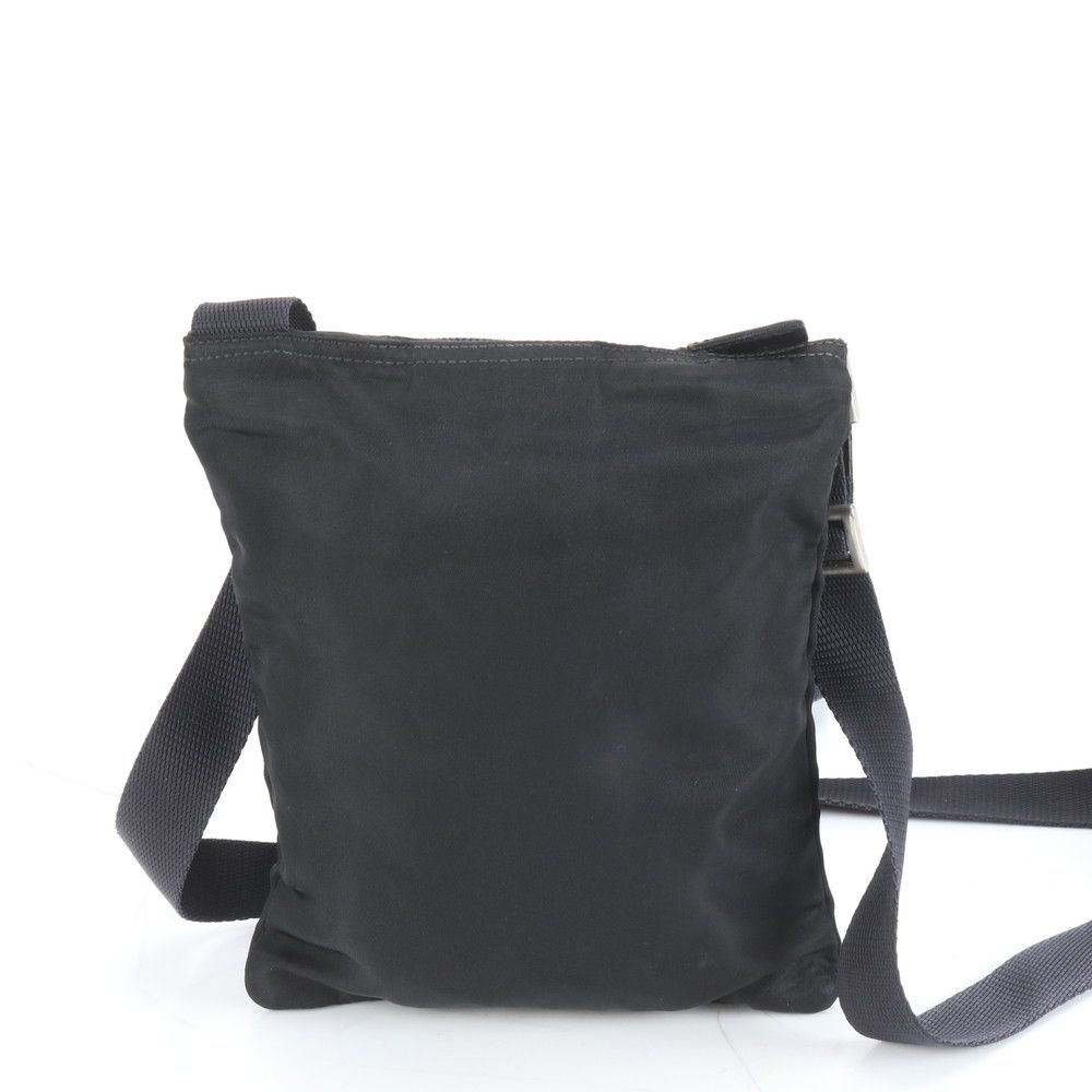 極美品 プラダ テスート ナイロン 三角 トライアングル ロゴ レザー