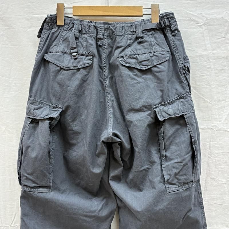カラービーコン 25ss ウォッシュド コットン ワイド カーゴパンツ