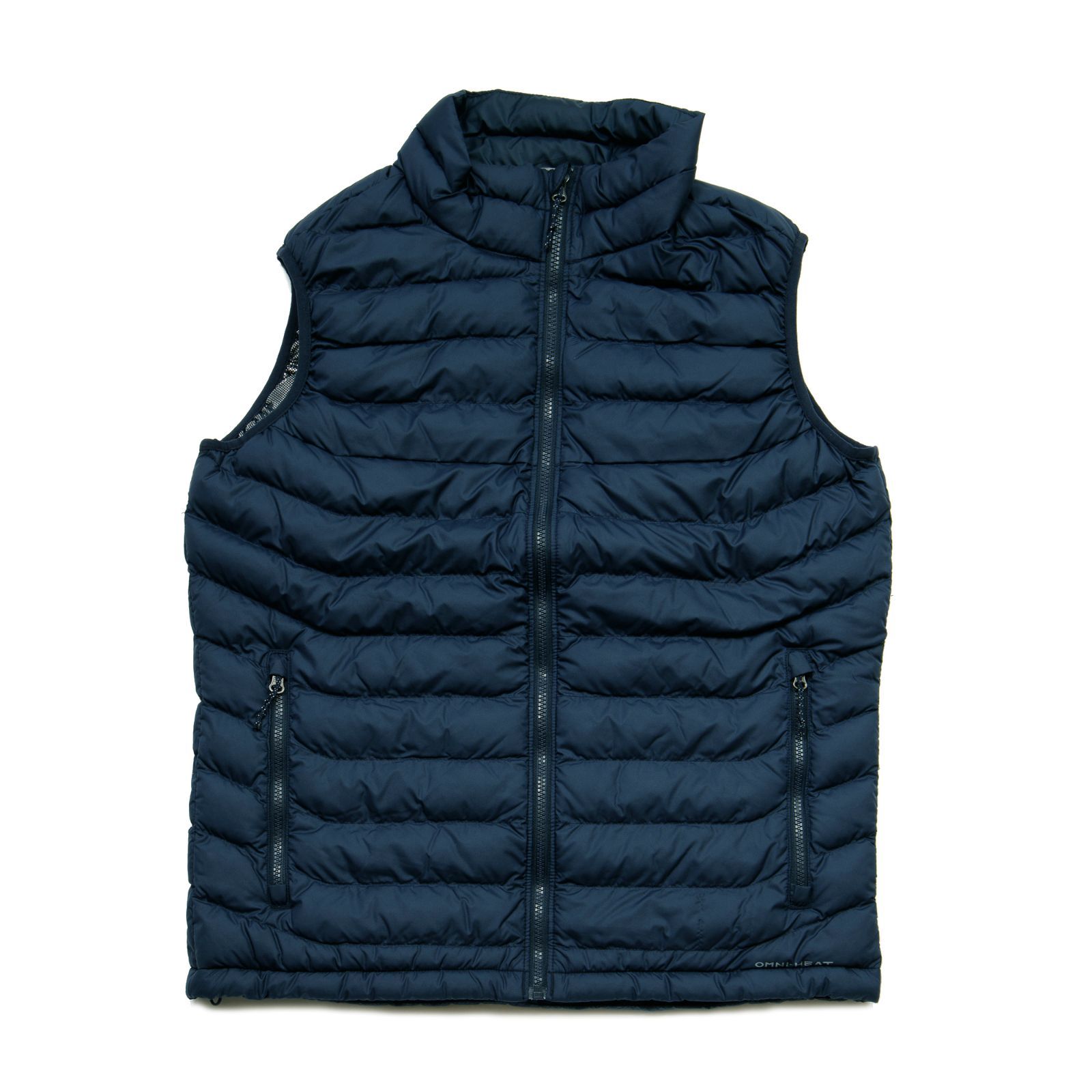 【新品】 コロンビア Columbia 中綿 キルト ベスト Powder Lite 2 Vest オムニヒート ネイビー 未使用品