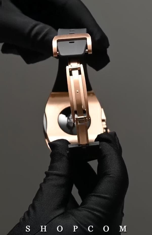 Applewatch Case SUS R2 RoseBlack 44.45時計 - メルカリ