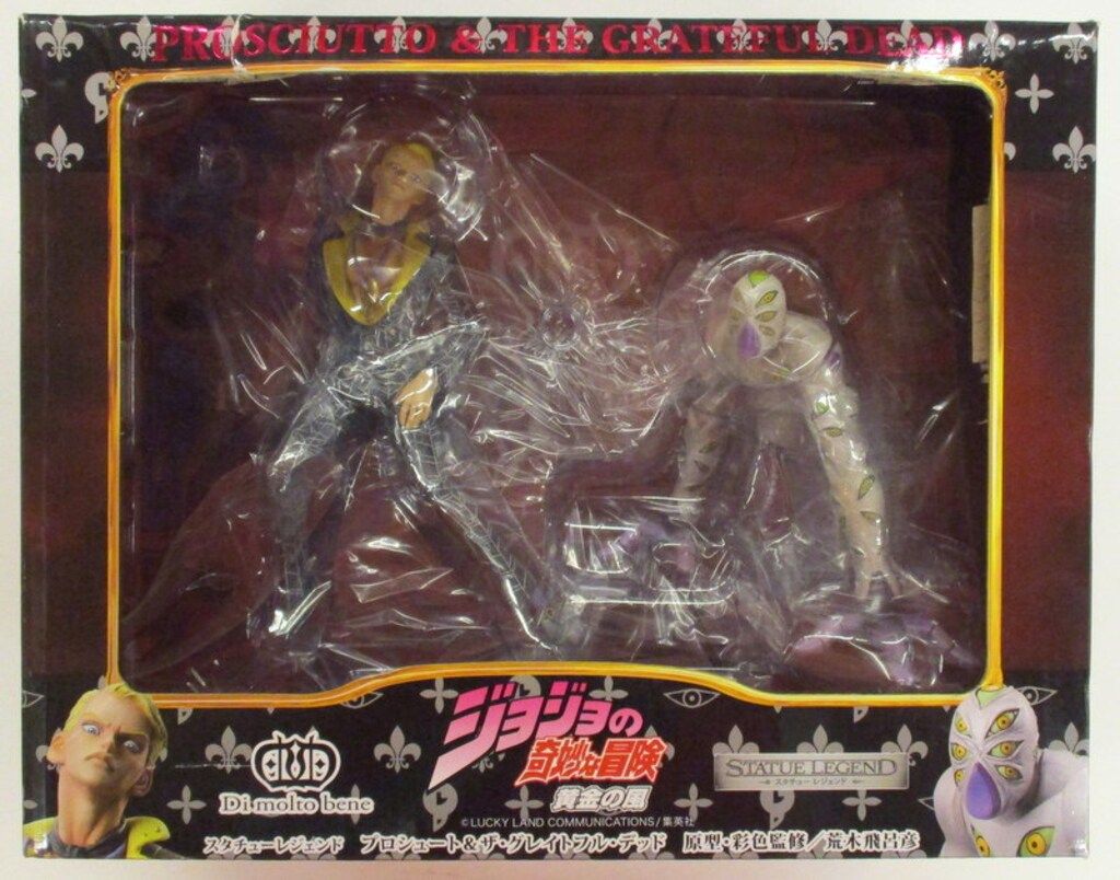 ジョジョ 黄金の風 スタチュー リゾット グレイトフルデッド ホワイト