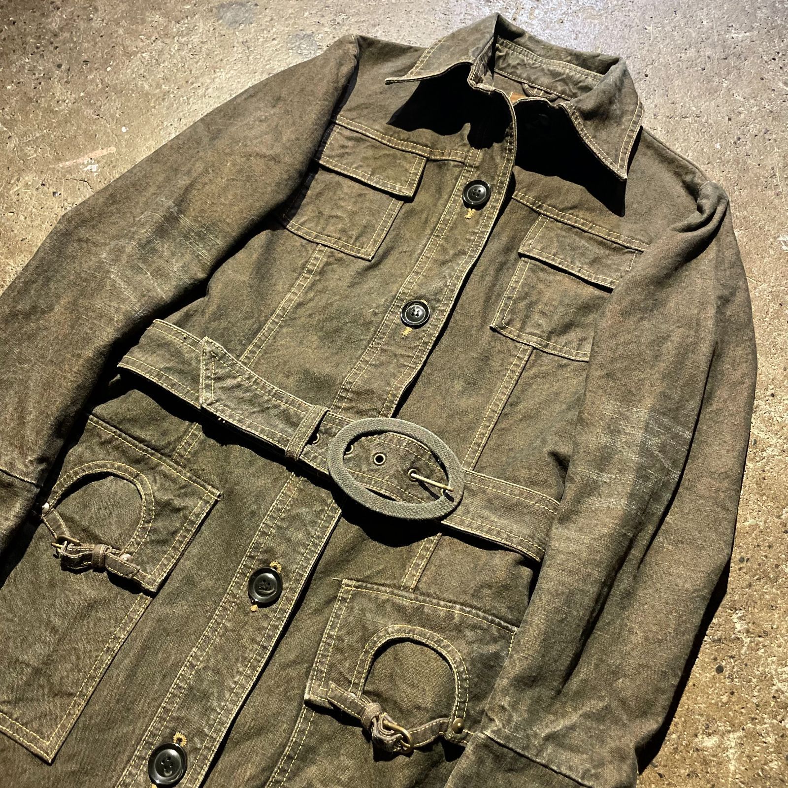 SHARE SPIRIT デニム トレンチコート シェアースピリット ロングコート