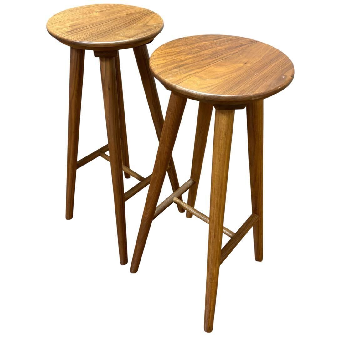 【日本製】カウンターチェア TIME&STYLE 国産 木製 椅子 スツール 日本製】カウンターチェア TIME&STYLE 国産 木製 椅子 スツール - メルカリ