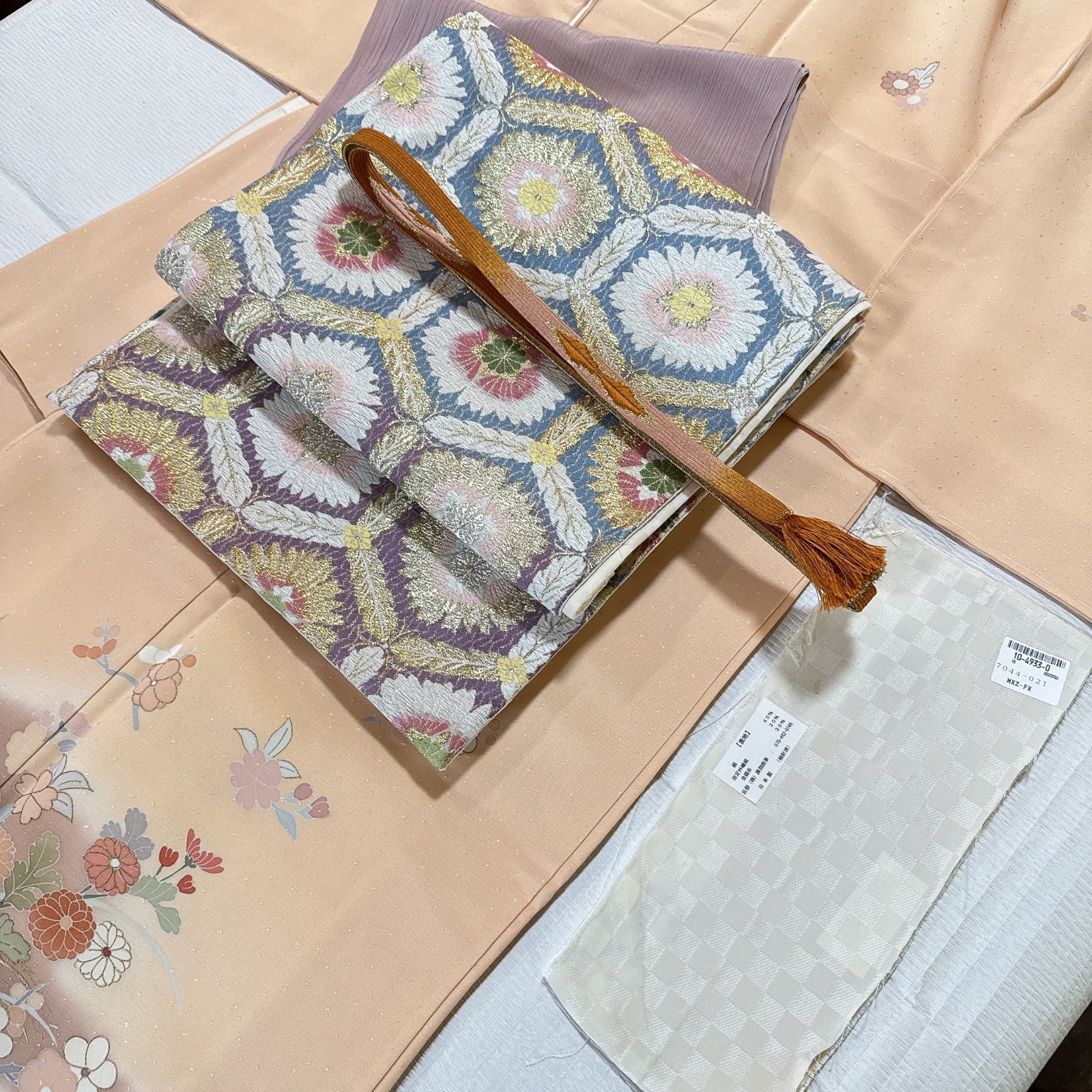 千總 訪問着 正絹 フルセット 廣部商事 - メルカリ