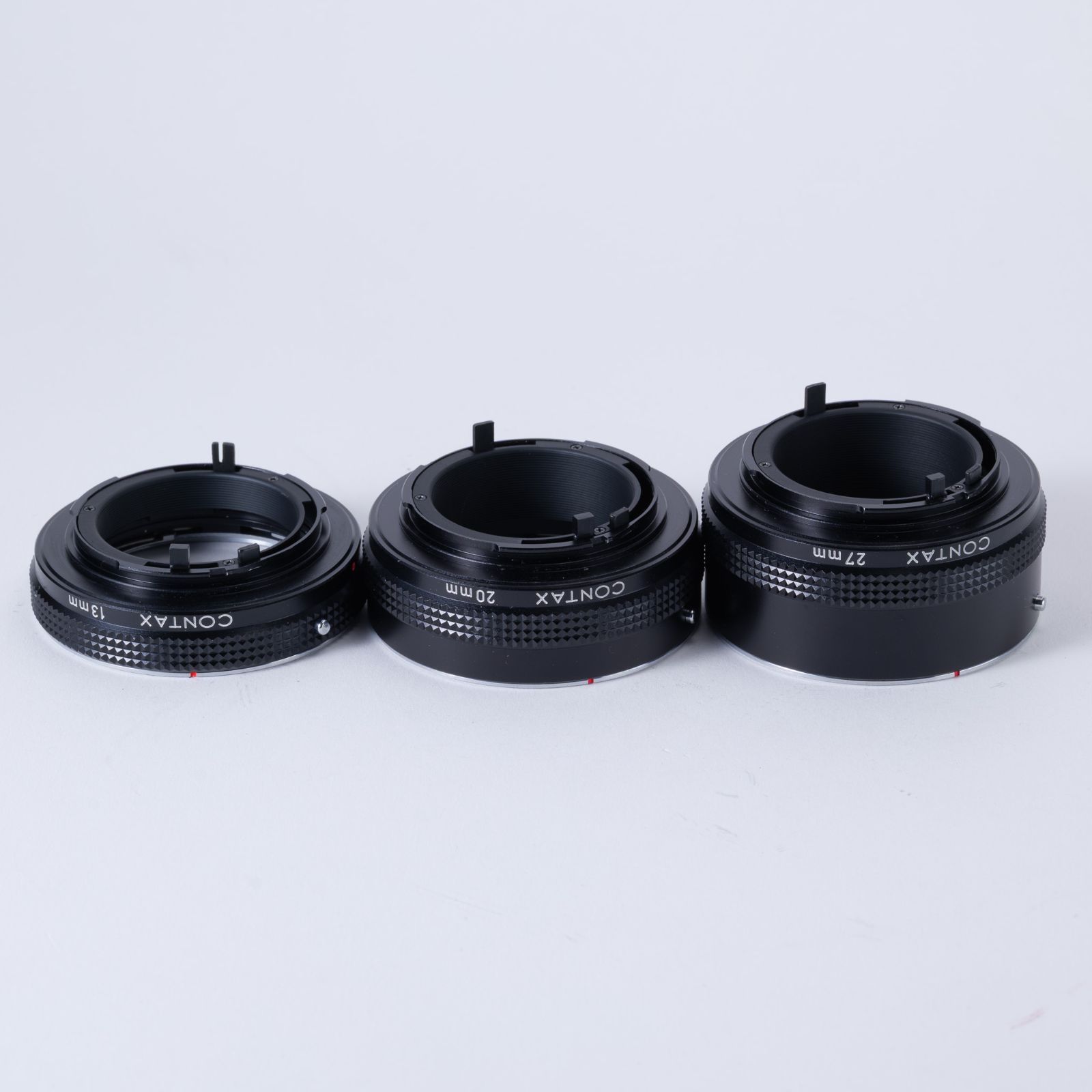 美品！CONTAX純正 マクロエクステンションチューブ 接写リング - メルカリ