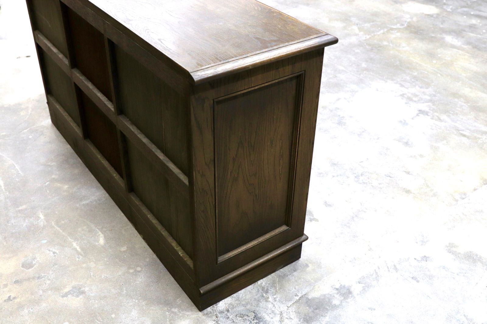 GMIK626○神戸洋家具 永田良介商店 サイドボード リビングボード 楢材