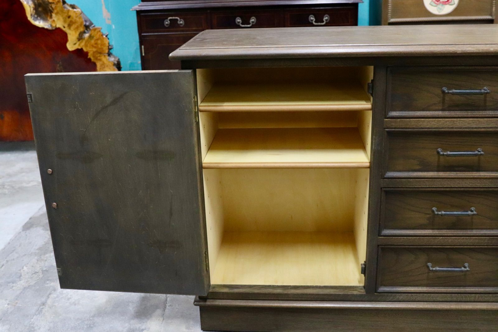 GMIH126B○永田良介商店 神戸洋家具 チェスト リビングボード 整理箪笥 GMIH126B○永田良介商店 神戸洋家具 チェスト リビングボード 整理箪笥