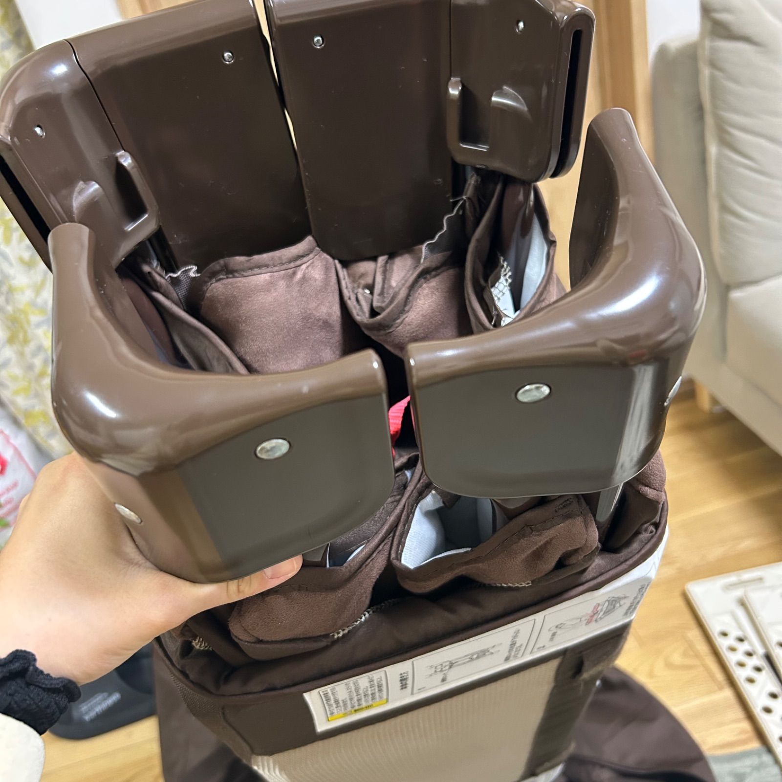 美品】Aprica ココネルエアープラス チョコレート ブラウン アップリカ