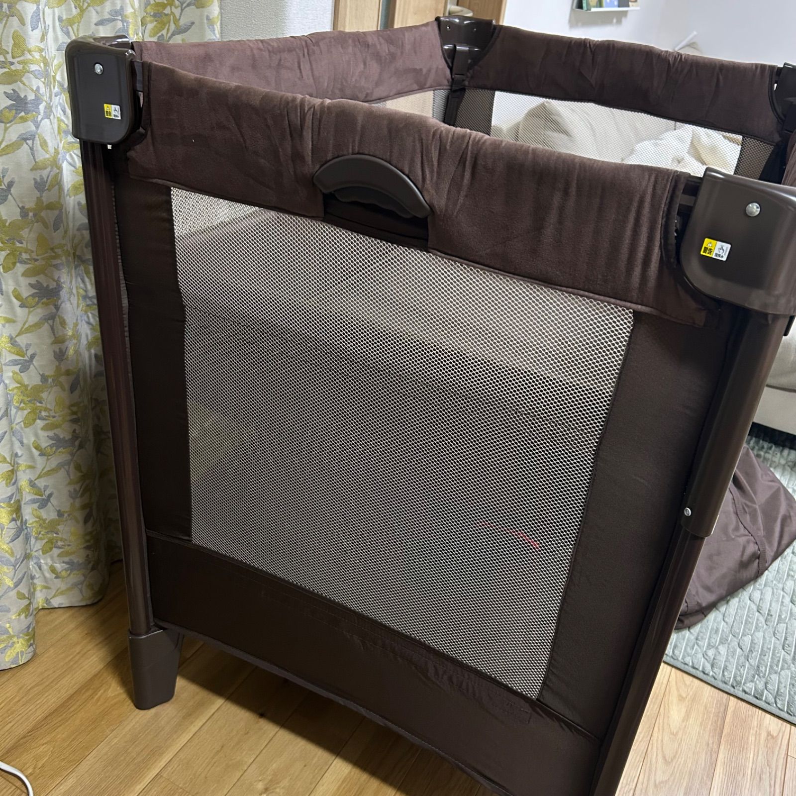 即決 美品 Aprica アップリカ ココネルエアープラス チョコレート 完備 美品】Aprica ココネルエアープラス チョコレート ブラウン アップリカ