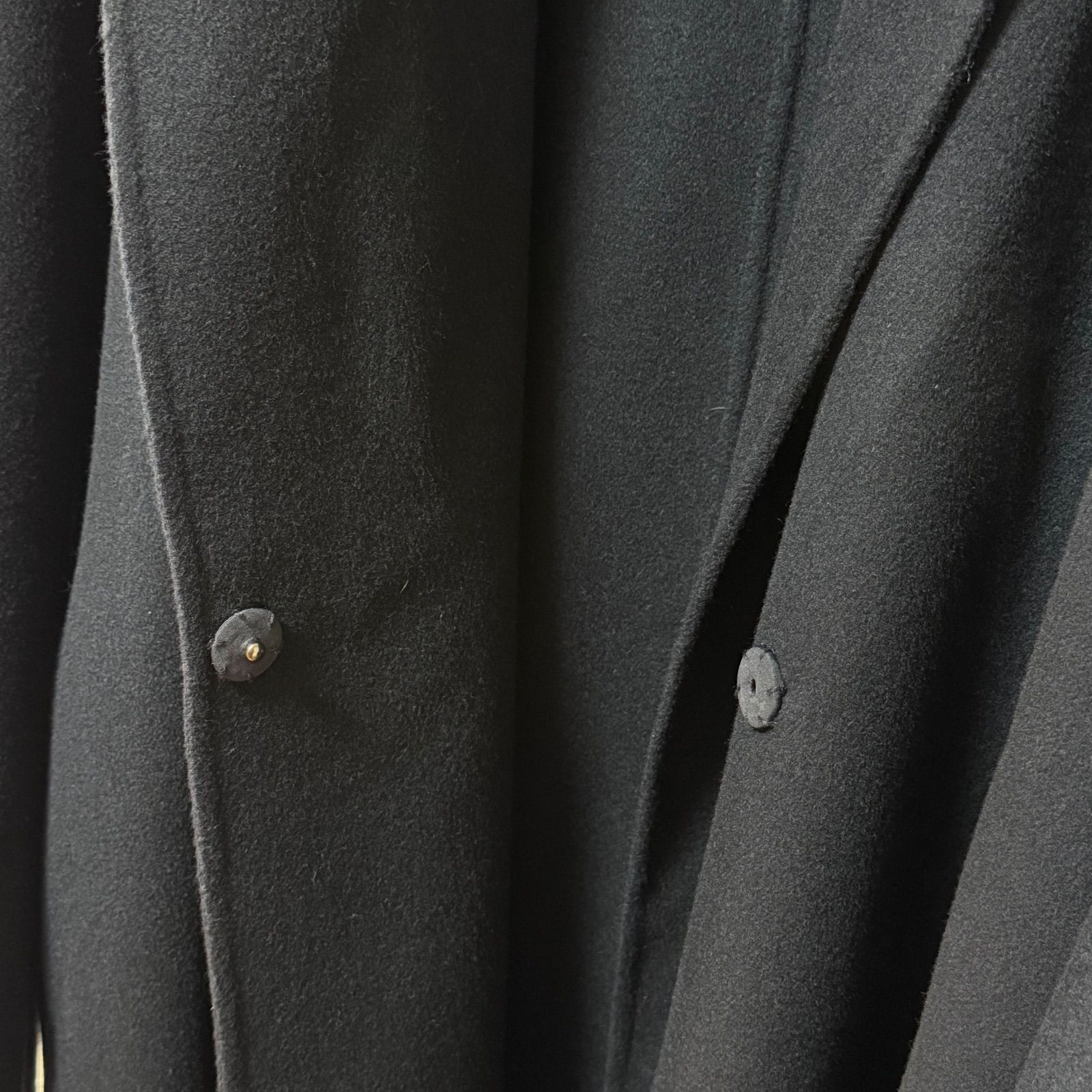 極美品 AVA ADORE ショールカラーコート ダブルフェイス ウール100